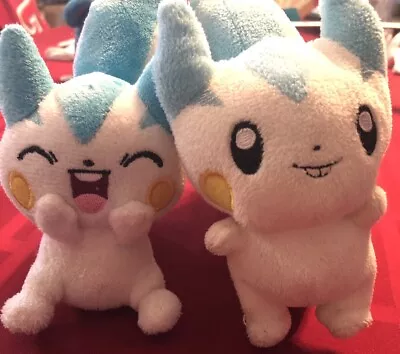 2 Pachirisu Pokemon Jakks Pacific 6  Plush Stuffed Toy Doll 2007 Laughing Happy • $44.49