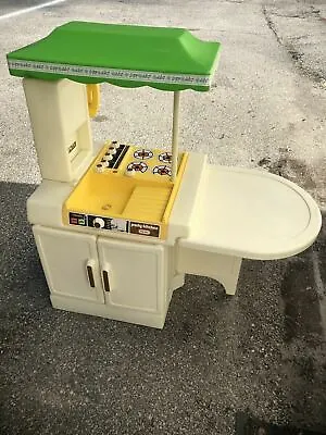 Little Tikes Vintage Party Kitchen Sink Stove Oven Cupboard Bell Tele Made N USA • $199.99