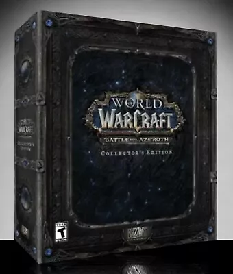 World Of Warcraft Battle For Azeroth Collector's Edition BOX ONLY READ ALL  • $28.69