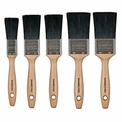 🔥 Hamilton Prestige Paint Brush Fine Brushes Pure Bristles Decorating DIY Paint • £9.99