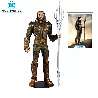 McFarlane Toy DC Multiverse Justice League Movie - Aquaman 7' Figure • $50.78