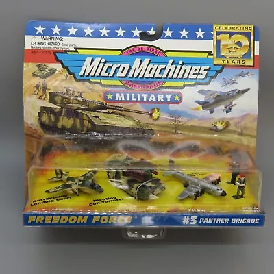 Micro Machines Military Collection Freedom Force #3 Panther Brigade 1996 • $44