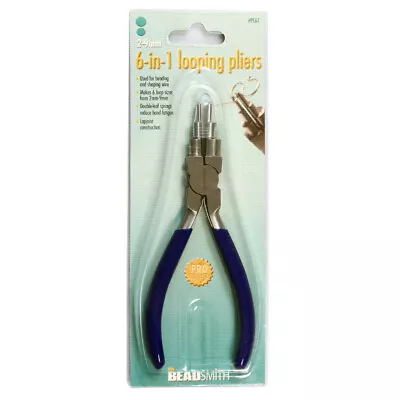 £15.31 • Buy BeadSmith® 6-in-1 Steps Looping Pliers For Making Bails * Jewelry Making Tools