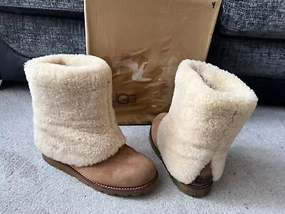 UGG Maylin Chestnut Boots  UK Size 5.5 EUR Size 38 • £49.99