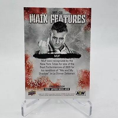 2021 UPPER DECK AEW - MAIN FEATURES - 1st EDITION - COMPLETE YOUR SET  • $1.50