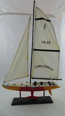 $69.99 • Buy Columbia 2000 America's Cup Yacht Wooden Model 24  Tall GUC