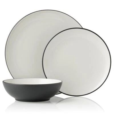 $135 • Buy Noritake - ColourWave Graphite 12pc Dinner Set