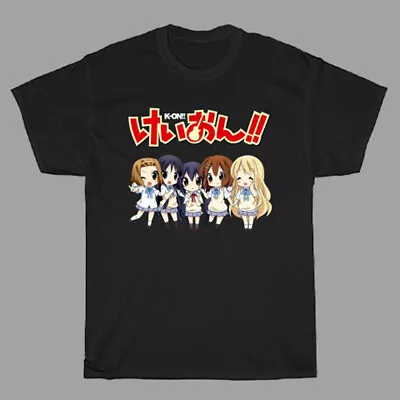 K-On Anime Music Series Logo Men's Black T-Shirt Size S To 5XL • $14.99