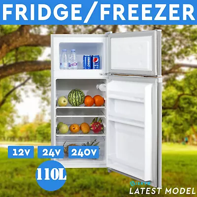 $729 • Buy 110L Portable Fridge Freezer 12V 24V 240V For Camping Car Boat Caravan Bar Shed