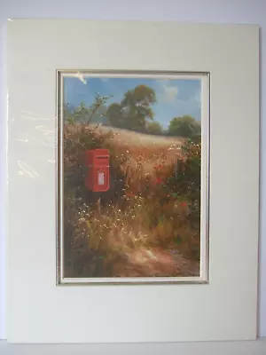 Summer Note By David Dipnall Signed Mounted Limited Edition Postbox Print • £40