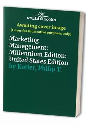 Marketing Management: Millennium Edition: Unite... By Kotler Philip T. Hardback • $11.98
