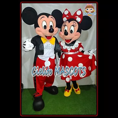 ( Includes Both Characters ) Mickey And Minnie Mascot Mouse Costume Botarga • $480