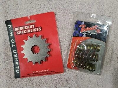 $24.95 • Buy GSXR 600 Barnett HD Springs 15 Tooth Front Sprocket Acceleration Kit 525Holeshot