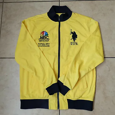 NBC Sports Network Maserati 109th US Open Polo Championship Yellow Jacket Mens L • $80