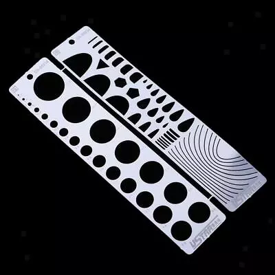 Metal Etched Tool Scribing Panel Rivet Model Template Engrave Forming Block. • £6.79