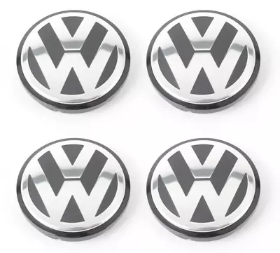 New 2003-2010 Vw Bettle Cabriolet - Four Alloy Wheel Hub Centre Cap 1j0601171xrw • $105.77