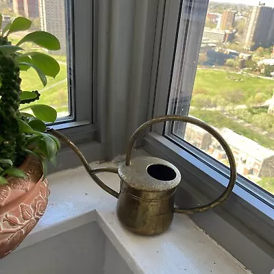 Watering Can Solid Brass Antique  • $155