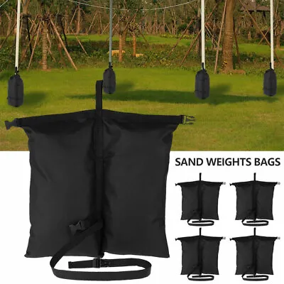 $43.89 • Buy 4PCS Garden Gazebo Foot Leg Feet Weights Sand Bag For Marquee Party Tent Set.