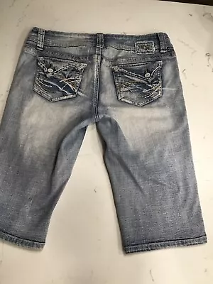 H2J Denim Jean Bermuda Shorts Women’s Size 13/14 • $13.50