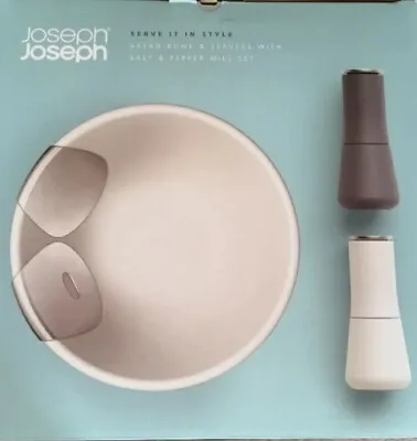 Joseph Joseph Serve It In Style Set With Salad Bowl Salt And Pepper Mill Set*** • £29
