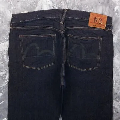 Evisu Japanese Denim Jeans Men W40 Perfect Condition • £80