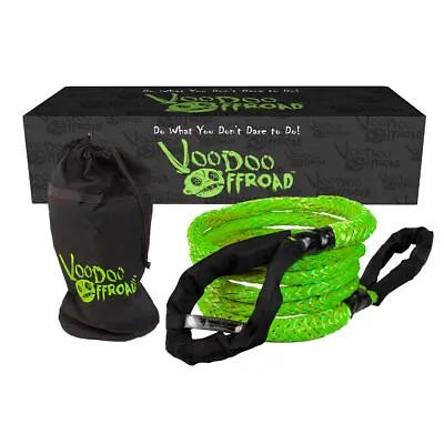 VooDoo Offroad 1300001A 2.0 Santeria Series 7/8  X 20 Ft Kinetic Recovery Rope • $119.95