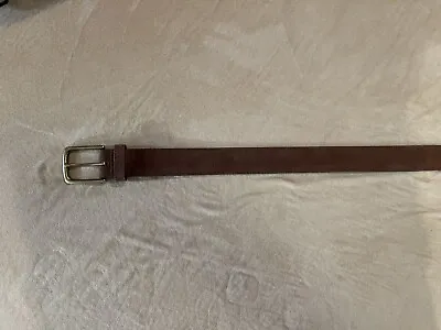 Vineyard Vines Mens Contrast Suede Leather Belt Sz 38 • $60