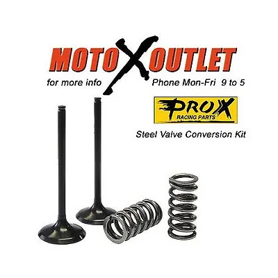 Honda CRF450 Intake Valve Kit Steel Pro X CRF 450 450R ProX 2002-2008 • $122.73