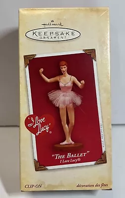 Hallmark Keepsake I Love Lucy The Ballet Clip On Christmas Tree Ornament • $7.20