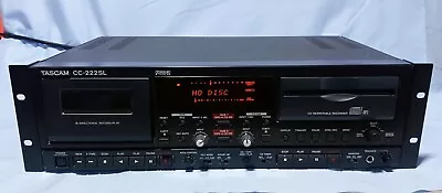 TASCAM CC-222SL Cassette/CD Combo Recorder • $49.95