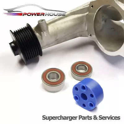 $196.56 • Buy Jaguar F-Type V6 Supercharger Snout Bearings Rebuild Kit & Isolator 2013 2014+