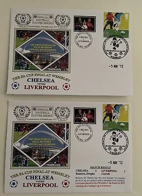 £9.95 • Buy Chelsea V Liverpool 2012 FA Cup Final Dawn First Day Cover X 2