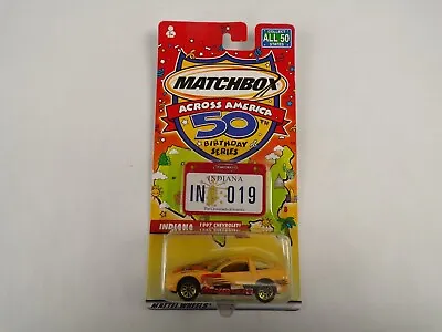 Matchbox 1997 Chevrolet Corvette Across America 50th Birthday Series Indiana • $11.99