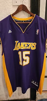 RARE VTG NBA Adidas Los Angeles Lakers Ron Artest Jersey 15 Mens XL Peace Kobe • $89.99