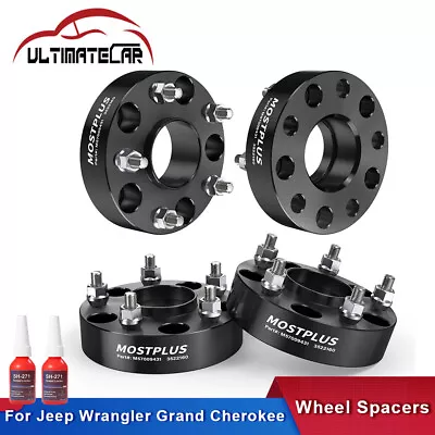 Set(4) 1.5  Hubcentric Wheel Spacer 5x5  For Jeep Wrangler JK Grand Cherokee WJ • $82.88