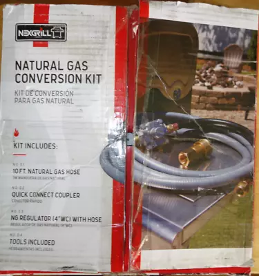 Nexgrill Natural Gas Conversion Kit Quick Connect CouplerHose Regulator • $33