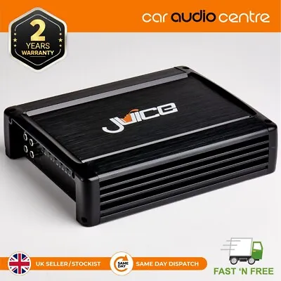 Juice JA1201D 1200Watt Peak Power Mono Block Amplifier With Bass Control • £89.95