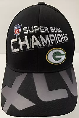 Reebok Green Bay Packers Super Bowl XLV Champions NFL Hat Cap One Size Licensed. • $15.97