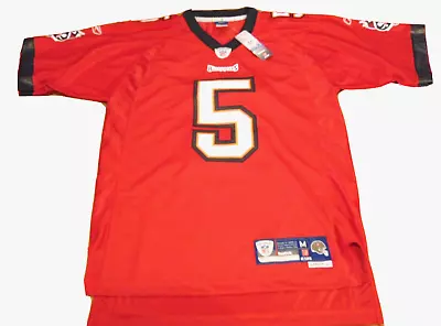 Reebok Nfl Premier Tampa Bay Buccaneers Josh Freeman Home Red Jersey Size M • $46.49