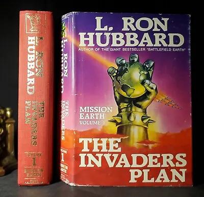 The Invaders Plan - Mission Earth Volume 1 - By L. Ron Hubbard 1st Printing HCDJ • $15