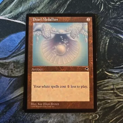 MTG Pearl Medallion Tempest Regular Rare Magic The Gathering  • $10.95