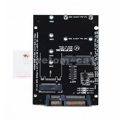 M.2 B / B+M KEY NGFF & 2.5  MSATA SSD To SATA III Board Converter Adapter Card • $7.50