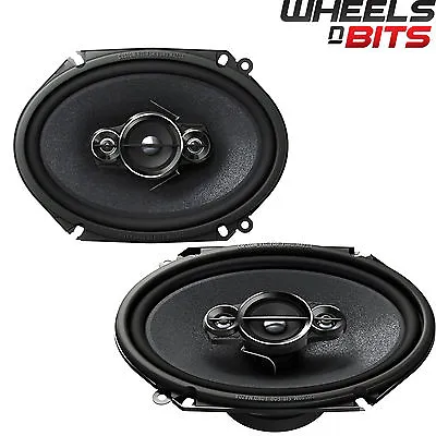 £49.49 • Buy Pioneer TS-A6880F 6x8  Custom Fit Car Audio Speakers 350W Fits Ford Jaguar Mazda