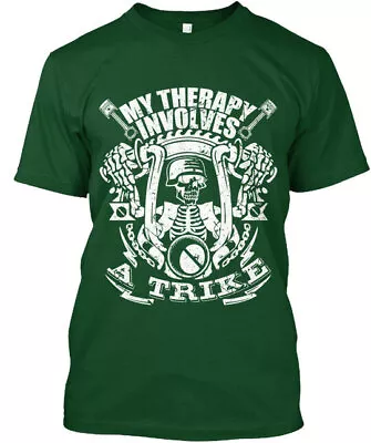 My Therapy Involves Trike Riders - T-Shirt • $21.52