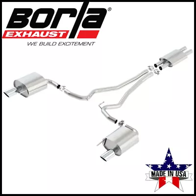 Borla ATAK Cat-Back Exhaust System Fits 2015-2017 Ford Mustang 3.7L V6 Coupe • $1272.99