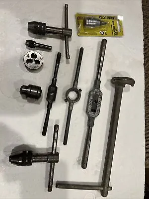 Machinist Tools Tap Handle Wrenches T-wrenches And Misc Machinist Tools Lot 10 • $44.95