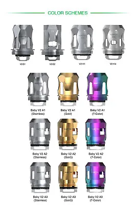 SMOK MINI V2 S1 V2 A1 Coils & Smok Mini V2 S2 V2 A2 SMOK R-Kiss Kit Genuine Coil • £4.44