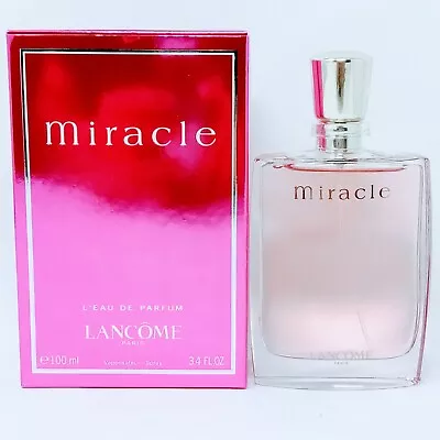 Miracle By Lancome L'Eau De Parfum 3.4 Oz / 100 ML NEW IN SEALED BOX • $35.99