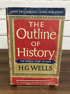 The Outline Of History By H. G. Wells (Hardcover) • $9.99