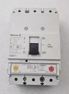 Moeller NZM 1 B1-A40 3 Pole Circuit Breaker 60947 DIN VDE 0660 690V AC • $220